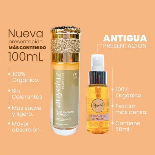 OLEO CAPILAR ARGAN ANYELUZ